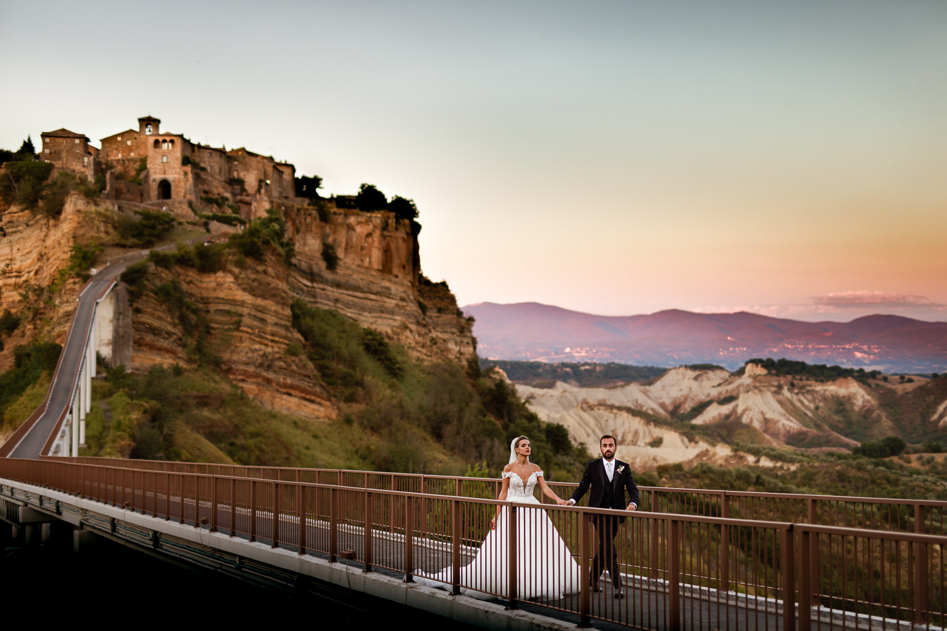 Wedding in Civita di Bagnoregio