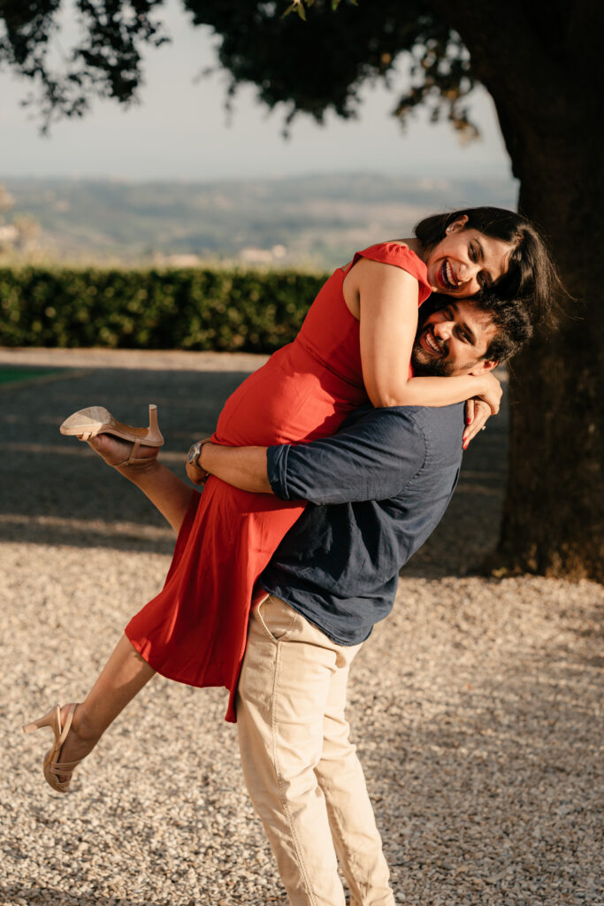 Engagement Secret Proposal in Tuscany at Castello La Leccia